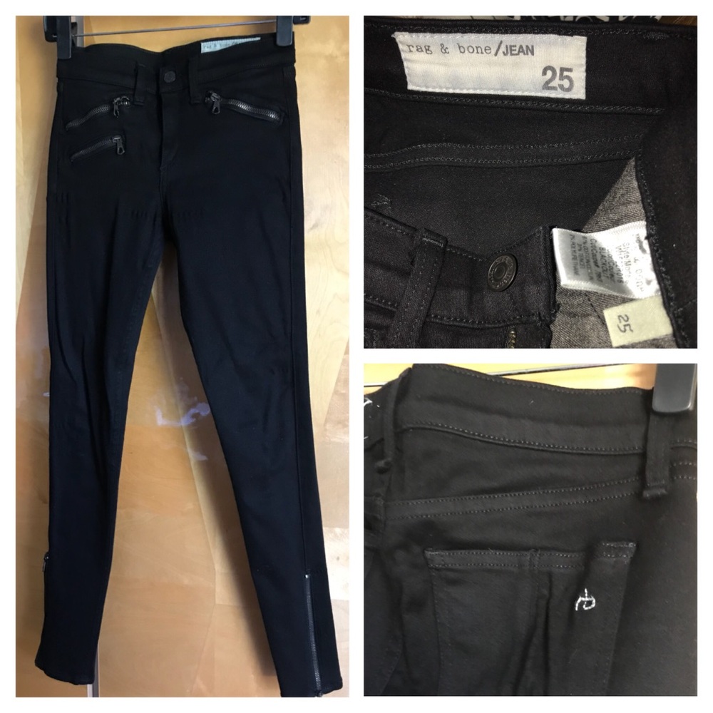 Rag & Bone Jean black skinny fit Jean 🖤
